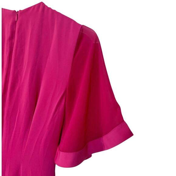 Keepsake The Label No Love Midi Dress in Rasberry Size XS - Picture 4 of 6